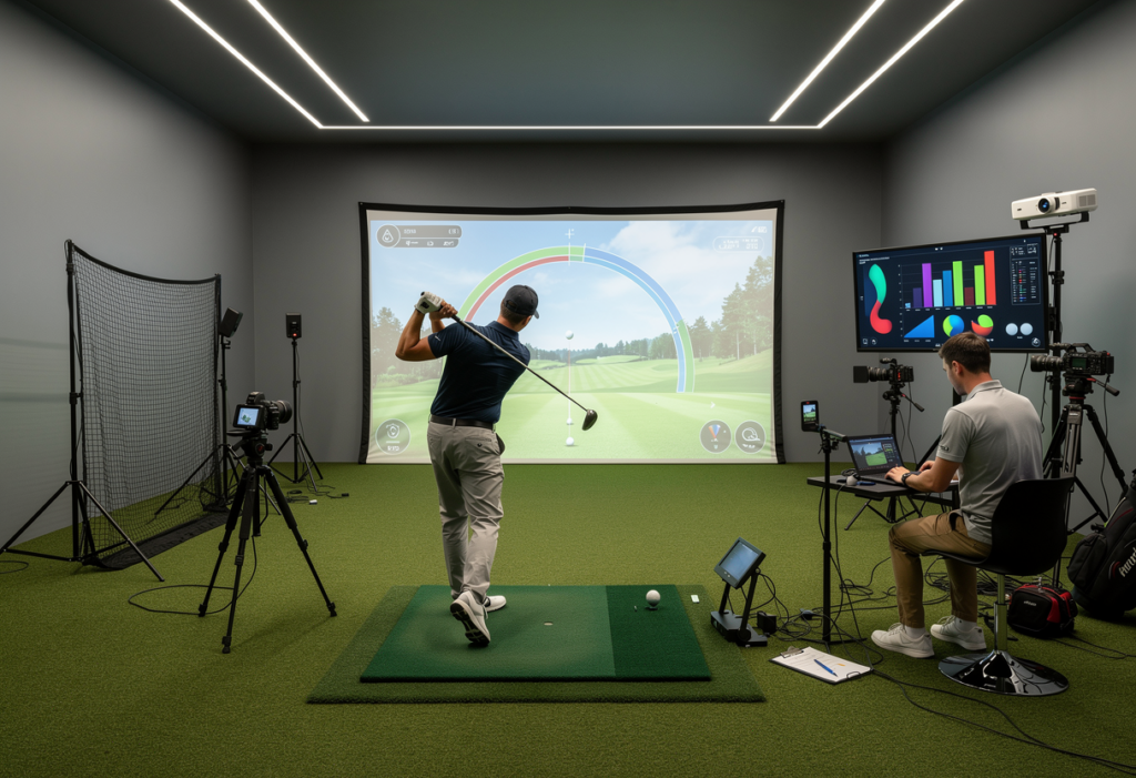 How we test golf simulators in this price tier