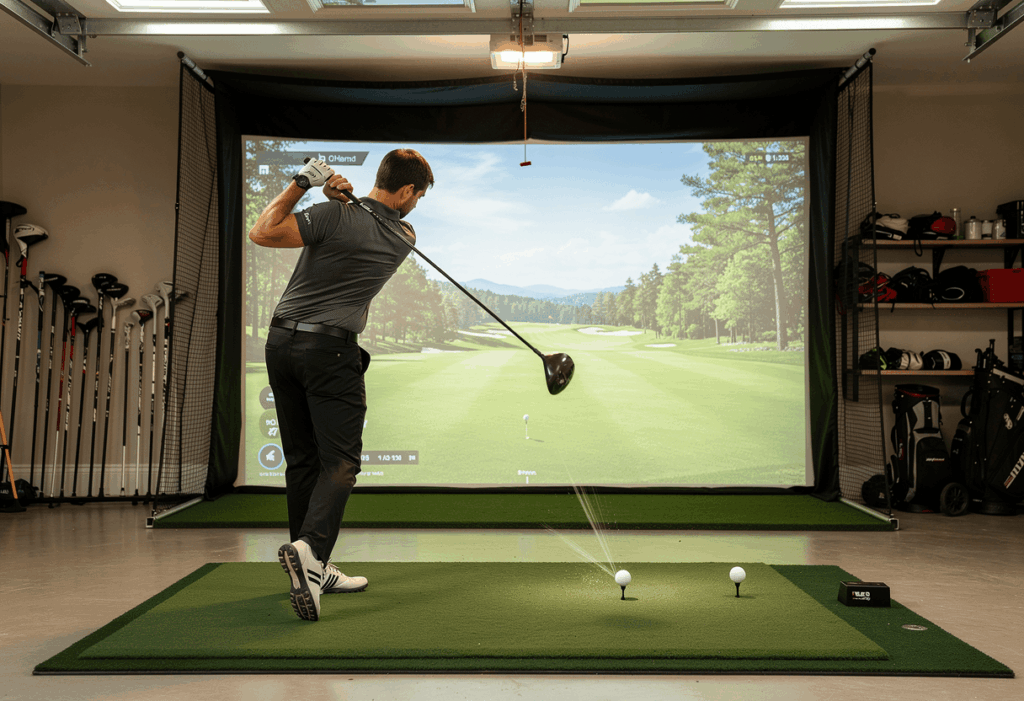 How we test golf simulators in this price tier