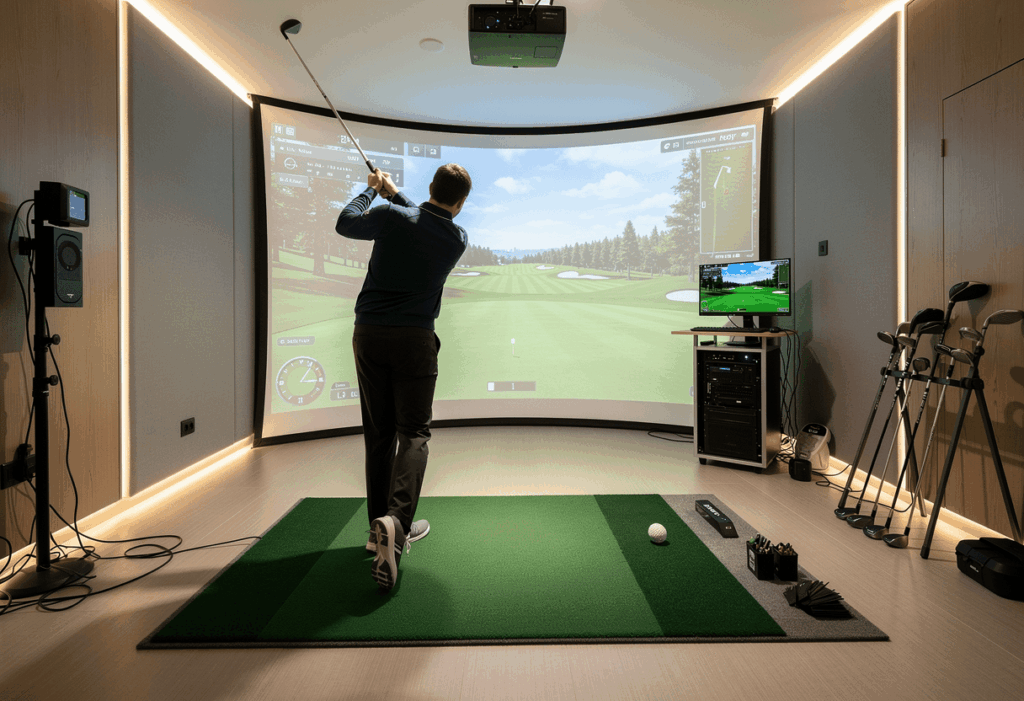 Golf simulator cost by tier what each budget actually gets you