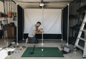 How to Build a DIY Golf Simulator Enclosure