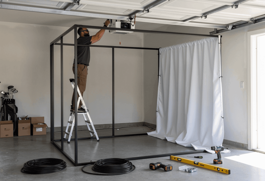 How to Build a Golf Simulator at Home A Step-by-Step DIY Guide