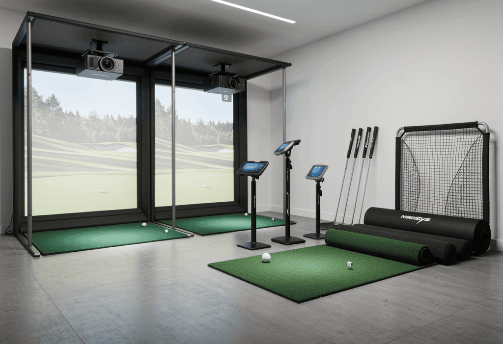 How we test golf simulators in this price tier