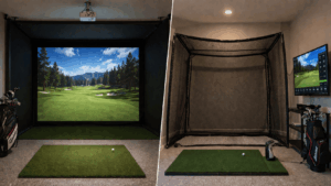 Impact Screen vs Net for a Golf Simulator