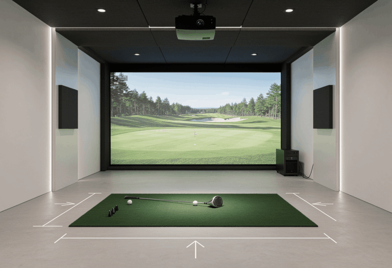 Size Room Do You Need for a Golf Simulator