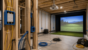 Golf Simulator Wiring and Electrical Setup Guide